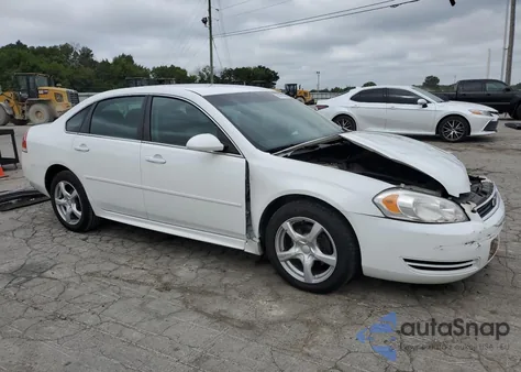 2011 Chevrolet Impala Ls из США, поврежденный, VIN 2G1WF5EK0B1308916